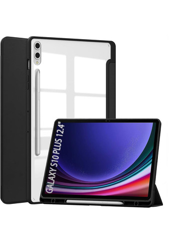 Чохол-книжка Soft Edge для Samsung Galaxy Tab S10 Plus SM-X820/SM-X826 Black (712252) BeCover (342331645)