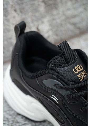 Чорні кросівки чоловічі чорні 346963 Where Uwear