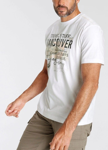 Біла футболка Man's World