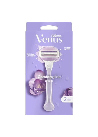 Бритва Venus ComfortGlide Breeze з 2 змінними картриджами (7702018886166) Gillette (390418890)