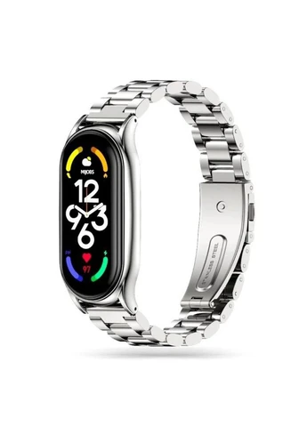 Ремінець із неіржавкої сталі для Mi Band 7 золотий магнітний Smart Watch (370167453)