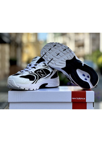 КРОССОВКИ ЖЕНСКИЕ NEW BALANCE 530 BLACK WHITE НЬЮ БЕЛАНС 530 No Brand чёрные демисезоны (367168308)