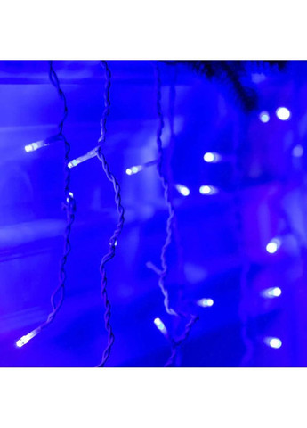 Гирлянда Бахрома уличная 135 LED 6 метров от сети, синий GarlandoPro 6МWBL No Brand (363978467)