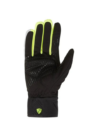 Велорукавички Dirich Touch Чорний-Жовтий Ziener (371807496)
