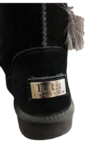 Зимові жіночі уггі - 36 (23,5 см) чорні ITTS 5683 (311504202)