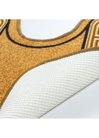 Коврик в туалет Taba 225-1D 57х80 см бежевий No Brand (364969182)