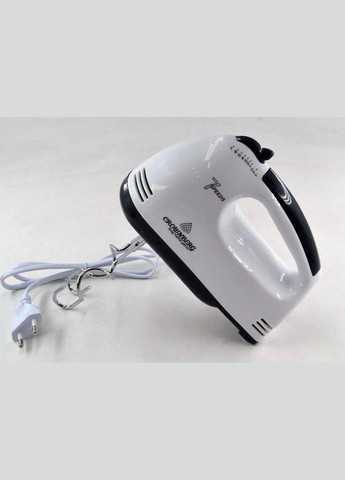 Міксер ручний з чашею 7 режимів 300 Вт CB-7320 White Crownberg (306716604)