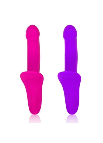 Женский страпон на ремешках Run Wide Strap-on With Harness Purple CNT (327873441)
