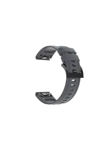 Чохол для смарт-годинників ArmorStandart Silicone 20mm для Garmin Fenix 5s/6s Grey (268140754)