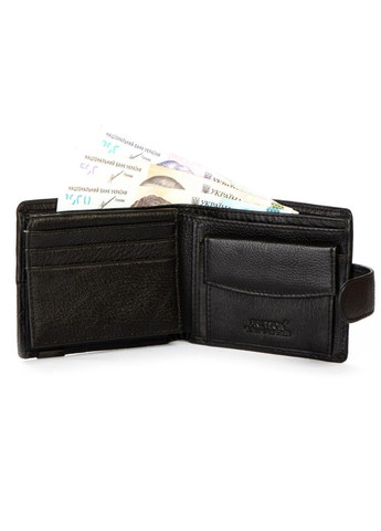 Чоловічий шкіряний гаманець BE 210L black Bretton (282557232)