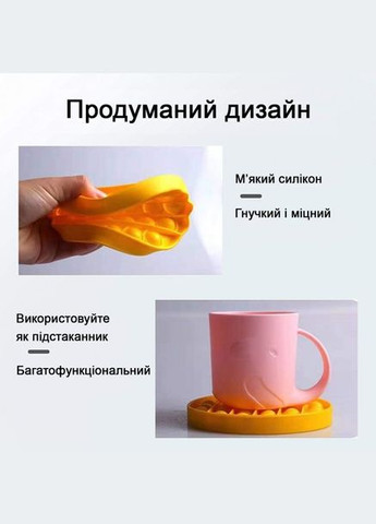 Мягкая игрушка антистресс Push Pop it Поп ит 20х20см. бесконечная пупырка тактильная Развивающая Тренд 2021 Квадрат VelaSport (274276106)