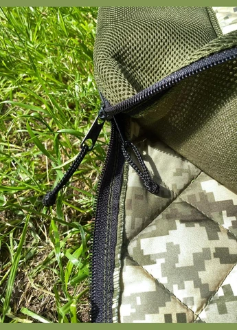 Літній спальник ковдра ЗСУ Спальний мішок літній піксель мм14 армійський Легкий 3D москітна сітка No Brand (378204856)