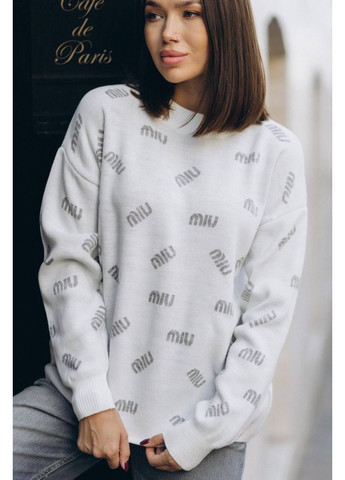 Білий жіночий светр туреччина Osoblyva