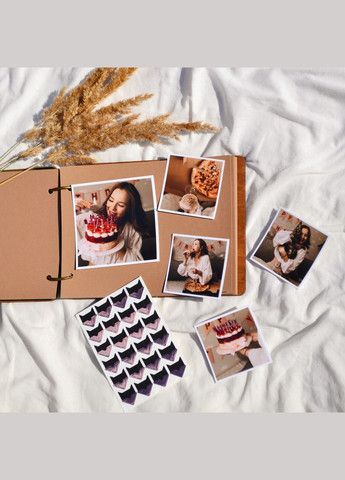 Крафтбук "Дерево" с черной обложкой и черными страницами Your Magnets (336954910)