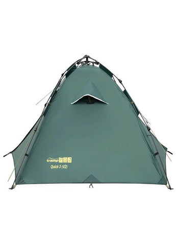 Палатка трехместная Quick 3 (v2) Green (UTRT-097) Tramp (324611615)