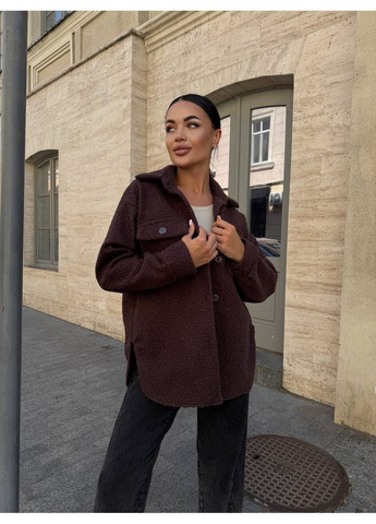 Сорочка тепленька барашек букле шерсть,з кишенями на ґудзиках Україна (362189218)