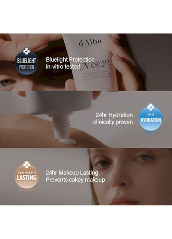 D'ALBA Сонцезахисна есенція -крем, 50 мл — Крем, Південна Корея (212610622)