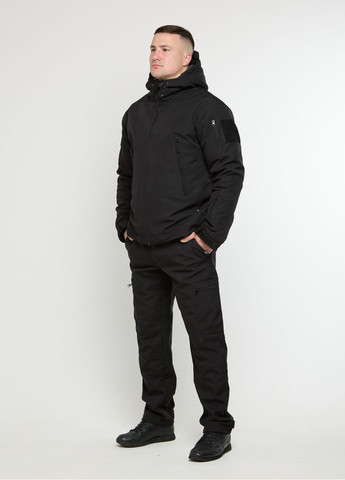 Мужской зимний костюм черный UKM (276255347)