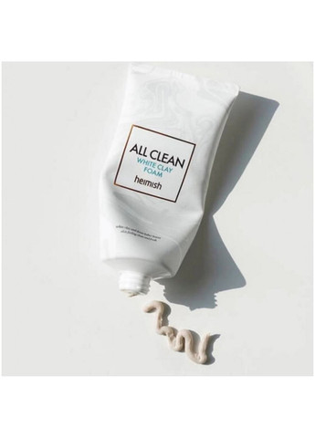 Пінка All Clean White Clay Foam для очищення шкіри обличчя 150 мл термін придатності до 19.10.2026 Heimish (199008922)