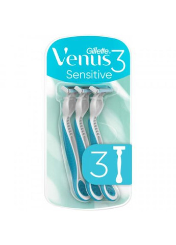 Станок для гоління Gillette venus 3 sensitive 3 шт. (268145594)