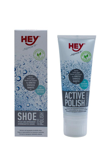 Водоотталкивающая пропитка для обуви HeySport ActivePolish 75ml, (для кожи, текстиля, мембран) HEY-sport (296808457)