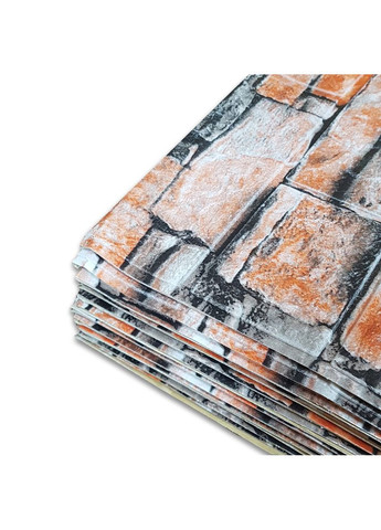 Самоклейка декоративна 3D панель під цеглу піщаник в рулоні 3080x700x3мм 3D Loft (300525893)