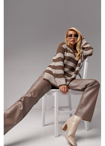 Бронзовый джемпер 2524 черный песок Triko Bakh