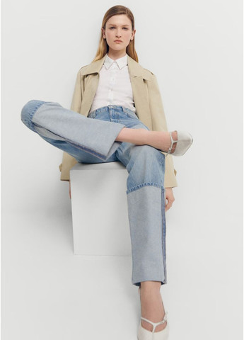 Прямі джинси рівні на високий зріст Mango - (364710808)