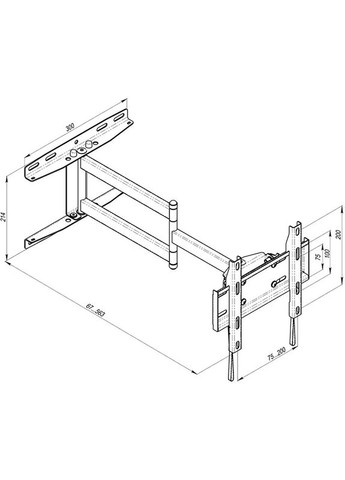 Кронштейн WMО-5225T KSL (322937865)