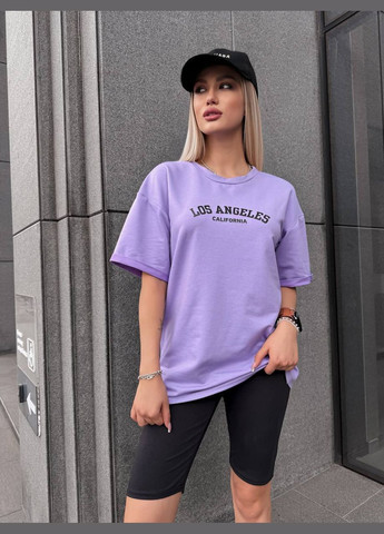 Лавандовий літній жіночий комплект FINO Mode