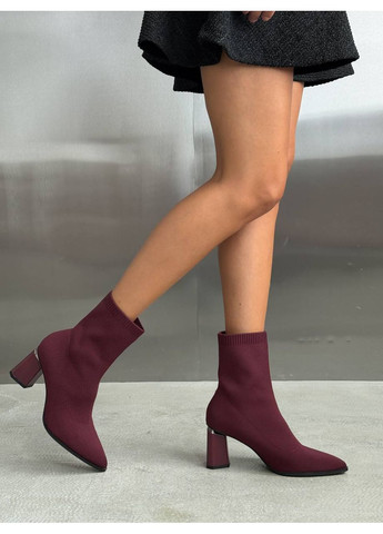 Осенние эффектные женские ботинки No Brand тканевые