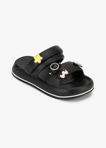 Черные босоножки для девочки 2008c-2 черный shop (2000990911605) No Brand