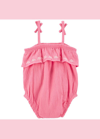 Розовый летний купальник для девочки 55-61 см (1p283710_) Carter's