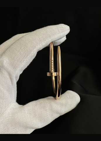 Браслет - манжет Цвях золотого кольору 33357 No Brand (335376701)