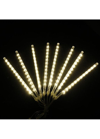 Светодиодные сосульки 50 см LED для украшения фасада белое теплое свечение (2104618855) No Brand (370605068)