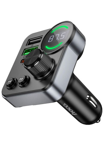 Автоадаптер-передавач ФМ Модулятор E86 Alegria 48W dual port Hoco (344465271)