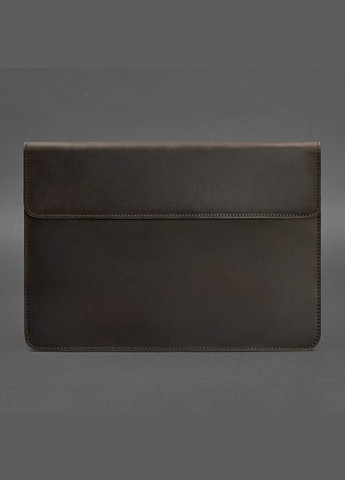 Кожаный чехол-конверт на магнитах для MacBook 15 дюйм Темно-коричневый (A-027612) BlankNote (329742873)