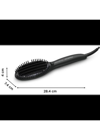 Щетка-выпрямитель Powerstraight Karl Lagerfeld CF582LF0, Black Rowenta (361111401)