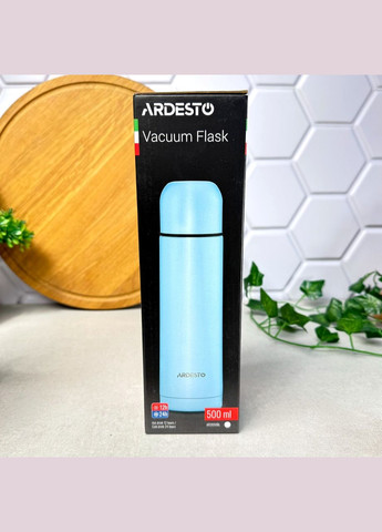 Термос металевий вакуумний 0.5 л жовтий Bright City Ardesto (313448684)