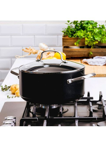 Каструля Copenhagen 3.1 л Black (CC003345-001) Green Pan (328439632)