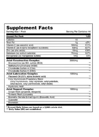Хондропротектор (для спорта) Animal Flex 44 packs Universal Nutrition (301769126)