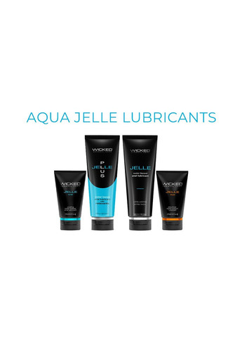 Анальный лубрикант WICKED JELLE на водной основе, 240 мл Wicked Sensual Care (298936356)