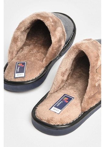 Капці кімнатні чоловічі темно-синього кольору Let's Shop (362082679)