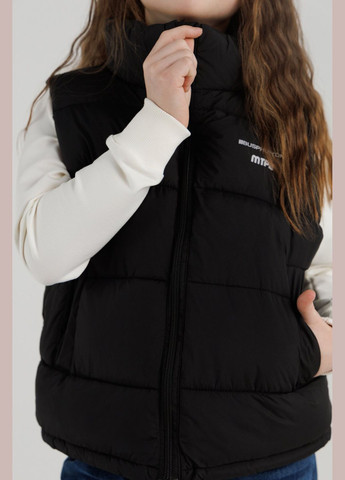 Жилет утепленный для девочки B633 104 см Черный (2000990310699D) shop (2000990310699) XZKAMI (357436878)