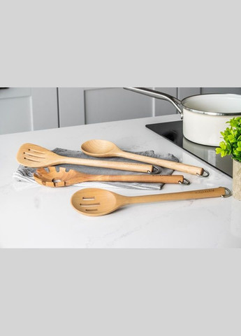 Набір кухонного приладдя Coreline KQR752BXE 34.2 см 4 предмети бежевий KitchenAid (336882489)