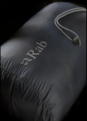 Чоловічий легкий пуховик Microlight Alpine Jacket, Black/Graphene, Rab (334673384)