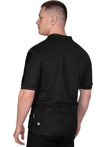 Чорна футболка paladin coolpass pique lt чорний Camotec