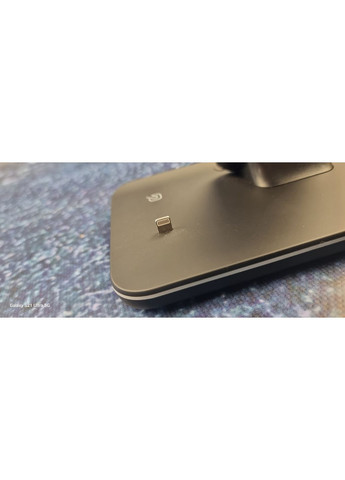 Бездротова зарядка 3 in 1 Fast Wireless Charger для iPhone и Apple Watch и AirPords Black No Brand (354829018)