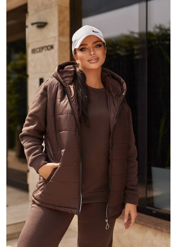 Женский костюм ТРОЙКА спортивный НА ФЛИСЕ осень-зима Nositi 920-18 (364631138)