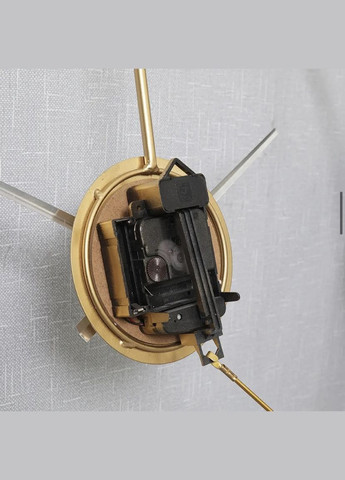 Бесшумные металлические настенные часы для гостиной, спальни, кабинета, офиса ART Золото 60см No Brand (306554630)